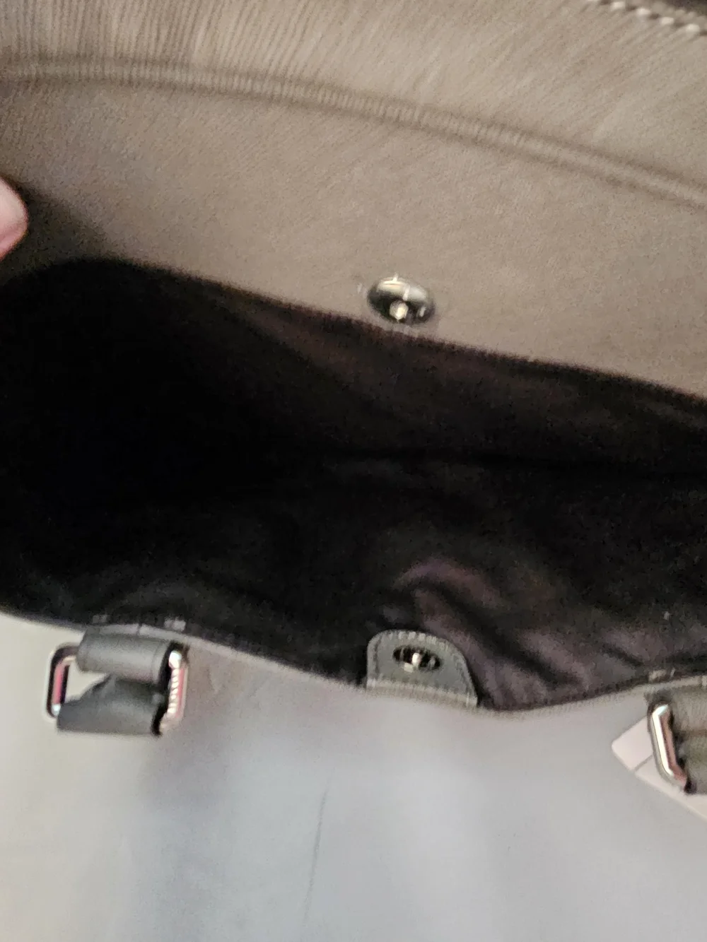 Coach Gray Men’s Leather Brief Tote! NWT!